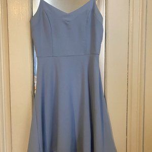 Blue Skater Dress